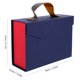 thumbnail image 2 of GOOHOCHY Caja De Almacenamiento Azul Para Regalos Con Estructura Fuerte Y Ligero, 2 of 6