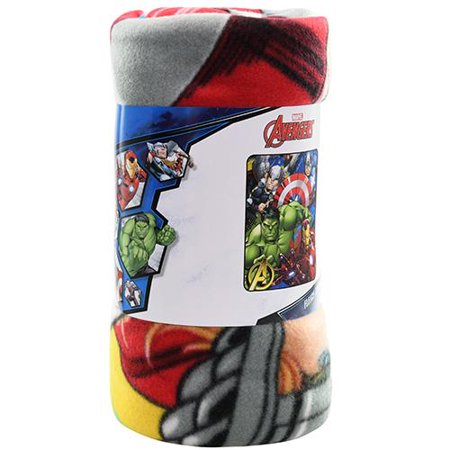 Marvel Avengers "Defend Earth" 45x60" Fleece Throw Blanket ...