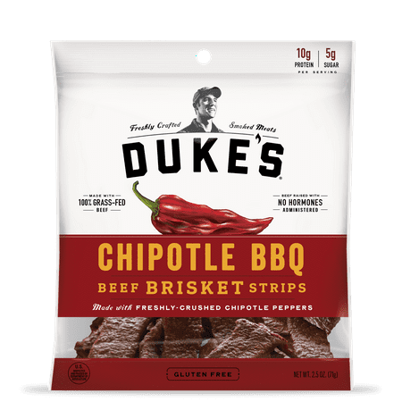 - (3 pack) Duke's Beef Strips, Chipotle BBQ, 2.5 Oz
