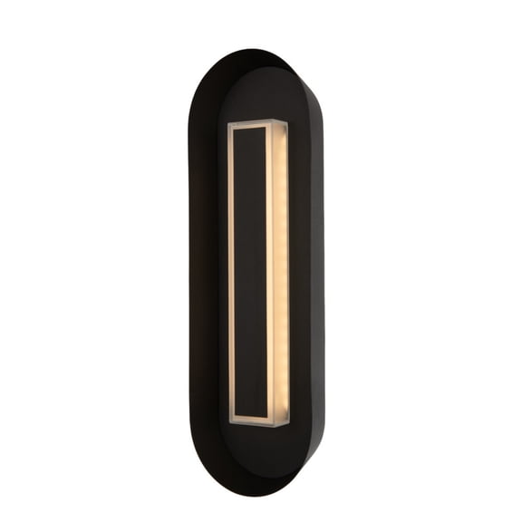 Kalco 405122MB Prescott 19" Tall Led Outdoor Wall Sconce - Black