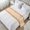 Terracotta, Ochre, Beige, variant on Thanksgiving Maple Leaves Bed Runner Queen/Full Size, Autumn Orange Falling Leaf Plaid Bed Scarf Protector Slipcover for Bedroom Wedding Room Hotel, Bedding Runner Throws for Foot of Beds 83"x20"