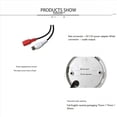 thumbnail image 3 of 4X Monitoreo de Audio MIC Micrófono de Captación de Sonido para Vigilancia CCTV Cámara IP de Seguridad Preamplificador Incorporado Voz con Cable, 3 of 5