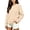 01#Khaki, variant on Women's Long Sleeve Crewneck Oversized Sweatshirts Loose Fit Pullover Tops Soft Cute Shirts Work&Casual Daily Lounge Wear Fall Winter Clothes