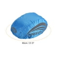 thumbnail image 2 of Uxcell Waterproof Helmet Cover Bike Helmet Rain Cover Ride Gear with Reflective Strip Blue, 2 of 5