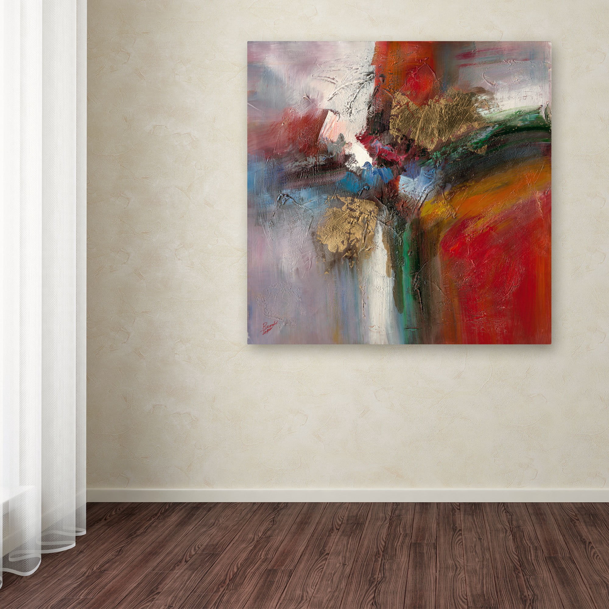 Trademark Fine Art "Bounce" Canvas Art by Ricardo Tapia