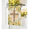 thumbnail image 5 of Spring Summer I Am The Resurrection and The Life Decorative Garden Flag, Easter Religious Cross Yellow Flower Yard Outside Decorations, Christian Outdoor Small Home Decor Double Sided 12.5x18, 5 of 6