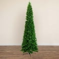 thumbnail image 3 of Nearly Natural 14ft. Artificial Slim Green Mountain Pine Christmas Tree with 1600 Warm White LED Lights and 4660 Branches, 3 of 8