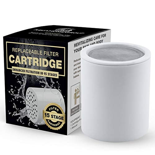 AquaHomeGroup 15 Stage Replacement Shower Water Filter Cartridge (No
