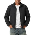 thumbnail image 2 of StSilkitty Mens Casual Jackets Zip up Solid Color Long Sleeve Fashion Jacket with Pockets Lightweight Soft Coat, 2 of 7