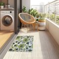 thumbnail image 4 of Yayeee Doormat for Inside 20"x32" Absorbent Low-Profile Washable Non-Slip Rubber Backed Entryway Rug, Retro Flower Print, 4 of 8