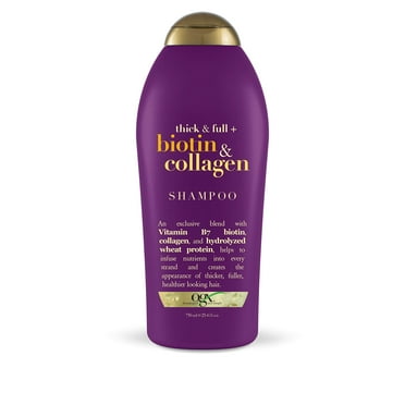 Ogx Thick & Full   Biotin And Collagen Shampoo, 25.4 Fl Oz
