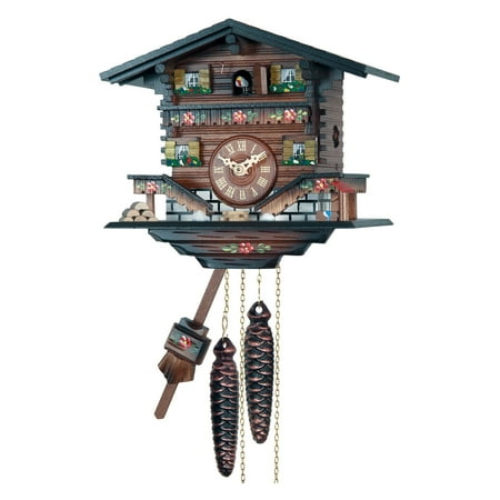 Cuckoo Clock 1 Day Chalet - Black Forest Chalet Cuckoo Clock