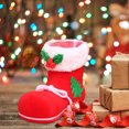 thumbnail image 3 of Navidad Botas Botas Pequeñas Regalo Pequeños Adornos Decoraciones Navideñas (M), 3 of 6
