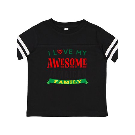 

Inktastic Jamaica Awesome Jamaican Family Gift Toddler Boy or Toddler Girl T-Shirt