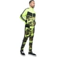 thumbnail image 2 of G-Style USA Men's Reflective Neon Camo Track Suits 2 Piece Sweatsuit Set ST801 - Frozen Camo - Medium - J14C, 2 of 4