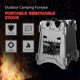 thumbnail image 1 of Camping Stove Stainless Steel Backpacking Stove Potable Wood Burning Stoves for Picnic BBQ Camp Hiking, 1 of 5