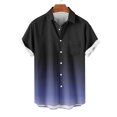 thumbnail image 2 of yillto Big and Tall Shirts for Mens Short Sleeve Button down Summer Lightweight Beach Vacation Tshirts, 2 of 4