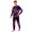 Men, variant on HTHLVMD Gradient Print Pajamas, Family Matching Set, Halloween Purple Haunted House Black Cat Gradient Family Matching Pajamas, Long Sleeve Crew Neck 2 Piece Home Loungewear, 12 Months