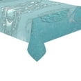 thumbnail image 2 of BSDHOME Nappe Décorative Bleue Douce en Coton Lin 60x104 Pouces Nappe de Table pour Salle à Manger, Table à Thé, Pique-Niques, Fêtes, 2 of 5