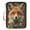 Beautiful Fox in Christmas Costume, variant on Haosy Accordion File Organizer Zipper Binder 500 Sheet 6-Tab Expanding File Folder Multi-Pocket 1.2 Inch 3 Ring Black