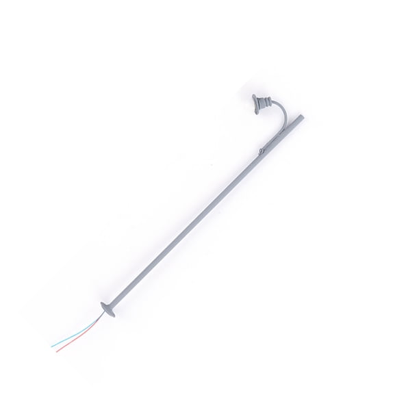Naiovety Modelos de lámpara, luces de ferrocarril, usable, ligero, DIY, juguete, lámparas de patio, decoración, accesorios de construcción, paisaje Artesanía A gris (luz cálida) Naiovety HA075998-02