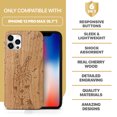 thumbnail image 7 of Case Yard Wooden Case Outside Soft TPU Silicone, Slim Fit Shockproof Wood Protective Phone Cover for Girls Boys Men and Women, Supports Wireless Charging Victory Design case for iPhone-12-Pro-Max, 7 of 7