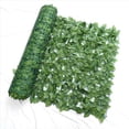 thumbnail image 2 of 4X Valla de Privacidad de Hojas Artificiales, Rollo de Pared, Valla de Paisajismo, Valla de Privacidad, Pantalla para Jardín Al Aire Libre, Patio Trasero, Valla de Balcón, 2 of 6