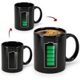 thumbnail image 1 of CZCPP-tasses à Changement de Chaleur, Tasses Sensibles en Céramique Chauffées pour Café avec Batterie Rechargeable, 12oz Tasse à Thé Noire Mignonne, 1 of 4