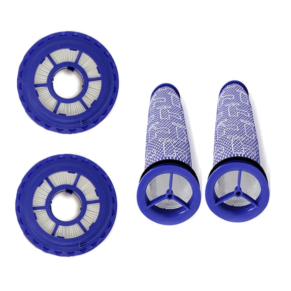 2 Pack Vacuum Filters HEPA Post Filter & Pre-Filters Compatible with Dy-son DC41, DC65, DC66 Vacuum Cleaners, Compare to Part #920769-01 & #920640-01