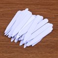 thumbnail image 2 of 200pcs Plastic White Collar Stays Bones Stiffeners in 3 Sizes, 2 of 9
