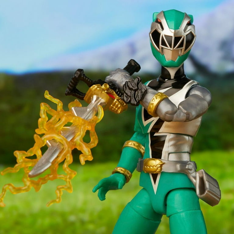 Power Rangers Dino Fury Lightning Collection Green Ranger