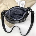thumbnail image 6 of Kukuzhu Quilted Shoulder Tote Bag for Women Padding Down Cotton Hobo Bag Casual Zip Adjustable Handbag, 6 of 7