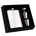 thumbnail image 1 of HipFlaskGiftSet,HipFlasksforLiquorforMenwithBlackLeatherCover,, 1 of 5