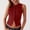 Y01-Wine, variant on Womens Tank Tops Stretch Ribbed White Blouses Summer Slimming Fashion Button Down Shirts for Women