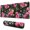 Pioneer Flower Floral, variant on Long Mouse Pads for Desk,Pioneer Flower Floral Print Pattern Desk Mats on Top Of Desks, Desk Mouse Pad Extra Large with 3mm Non-Slip Base and Stitched Edge for Gaming,Office,Work,Home 31.5"x11.8"