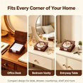 thumbnail image 6 of 2-in-1 Santa Rhinestone Pearl Diamond Painting Box, DIY Crystal Gem Art Jewelry Box & Sticky Note Dispenser, Christmas Gift, 6 of 6