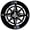 Without LED-GA17, variant on Compass Wall Clock, 12 Inch Nautical Vinyl Record Wall Clock, Silent Quartz Non Ticking Battery Operated Vintage Decorative Marine Compass Clock Wall Watch for Mariners Sailors Gift