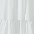 thumbnail image 5 of Curtainworks Flounced Polyester Light Filtering Poletop Single Panel Curtain, White, 42" x 84", Adult, 5 of 5