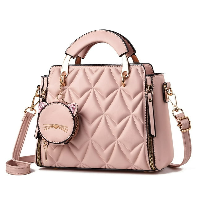 Bolsos y carteras de moda para mujer, bolsos de hombro de cuero con asa superior para mujer, bolsos pequeños tipo tote.