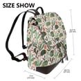 thumbnail image 2 of Fotbe Armadillo for Leather Backpack Purse for Women Fashion Multipurpose Design Handbag Ladies Shoulder Bags Travel Backpack, 2 of 4