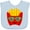 AE-Light Blue, variant on Inktastic French Fries Funny Fry Lover Boys or Girls Baby Bib
