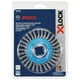 thumbnail image 2 of Rueda de alambre BOSCH WBX408 X-Lock Arbor de acero al carbono 11,4 cm, 2 of 7