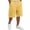 AHI36-Yellow, variant on VV AVEORS Baggy Sweat Shorts Men Wide Leg, Cotton Gym Shorts Long Below Knee With Pocket, Oversized Loose Y2K Casual Athletic Black 3XL