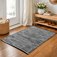 thumbnail image 3 of Tapis décoratif en coton Chindi, 3 of 4