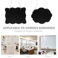 thumbnail image 4 of 2pcs Hanging Chalkboard Signs Wooden Massage Board Signs Hanging Blackboard Signs, 4 of 7