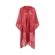 thumbnail image 2 of Vestido de mujer con cuello en V y manga larga con estampado de Wraps, 2 of 3