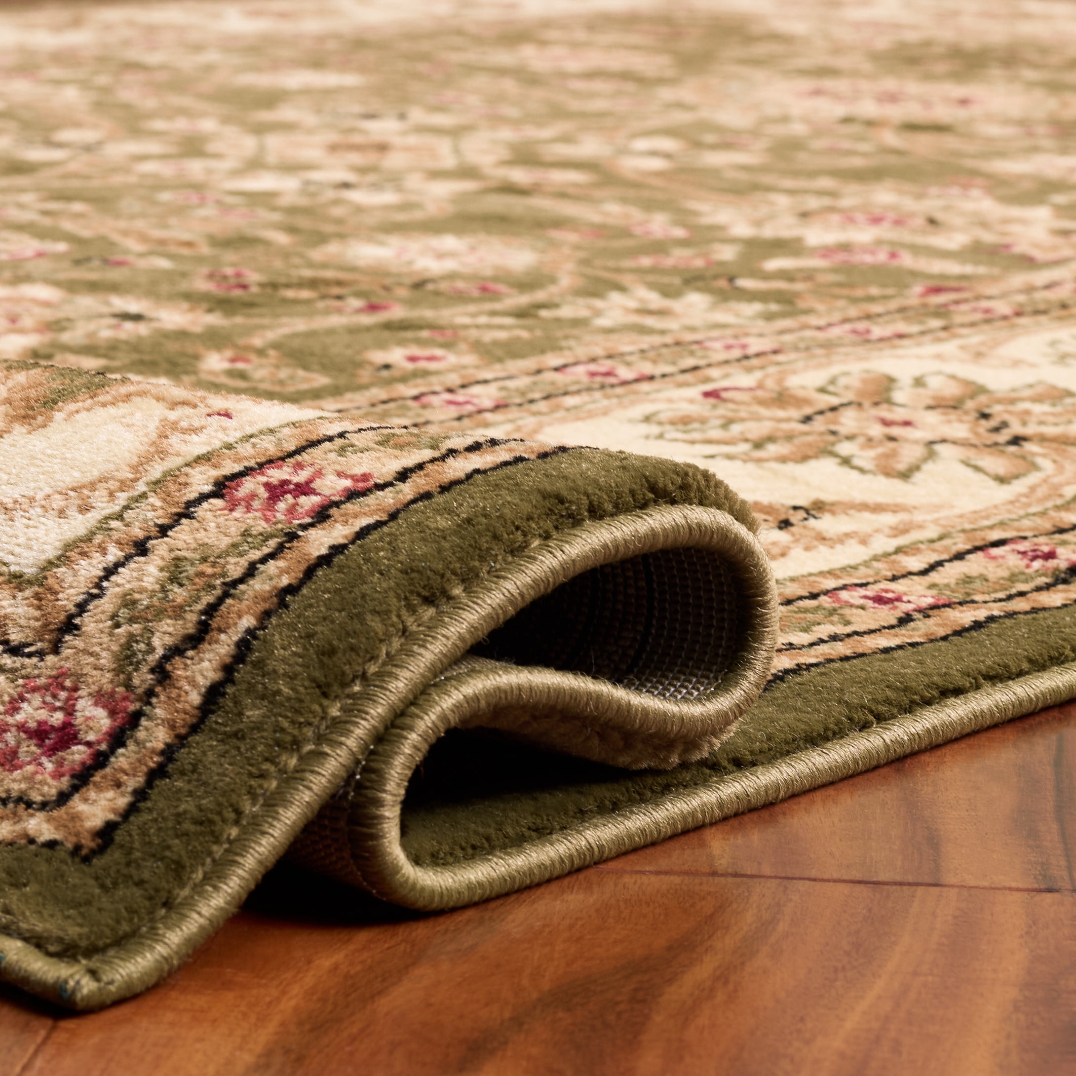 Safavieh Lyndhurst Victoria Floral Area Rug, Sage/Ivory, 6' x 8'