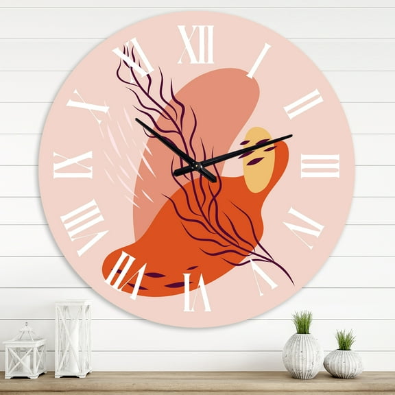 Designart 1 in Quartz Modern/Contemporary Wall Clock