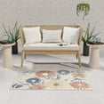 thumbnail image 4 of Nourison Aloha 2'8" x 4' Ivory Rose Outdoor Rug, 4 of 9
