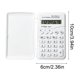 thumbnail image 3 of Calculadora de funciones básicas Mini LCD de 8 dígitos alimentada por pilas | Cubierta abatible | Diseño compacto, ligero y portátil | Panel de plástico | 4 Colores | 3,9 x 2,4 pulgadas | Unidad, 3 of 6